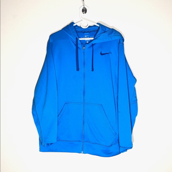 Nike Other - Blue Nike Zip Up Jacket Men’s Large